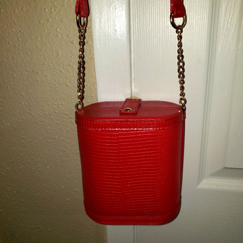 Small red purse